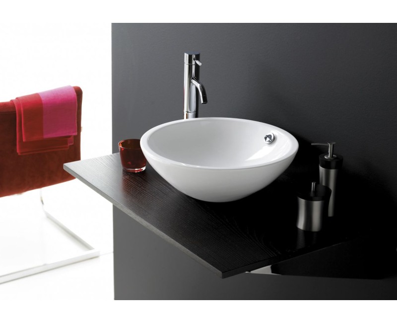 Bathco Vannas istabas izlietne Castellon 43x43cm uzliekamā 0012B