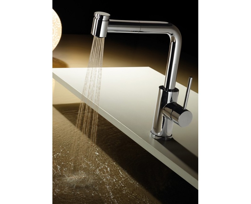 MAX-TRES Смеситель для кухни, хром 162438