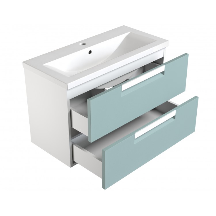 RB MILANO Vannas istabas skapītis ar izlietni 81cm, 191125128 RB MILANO Vannas istabas skapītis ar izlietni 81cm, 191125128
