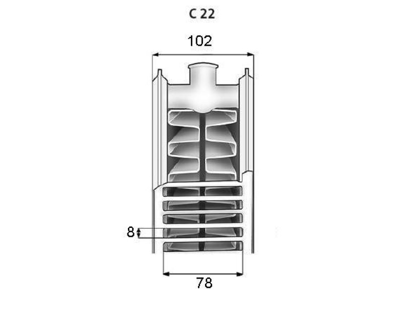 PURMO Compact Радиатор 22-500x1100