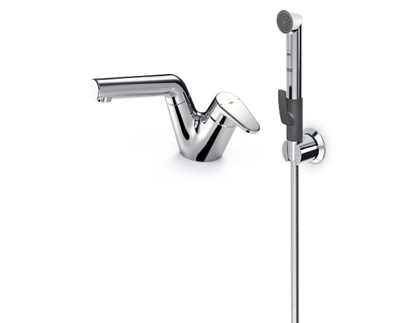 ORAS SIGNA смеситель для раковины с гигиеническим душем, 3V, 221