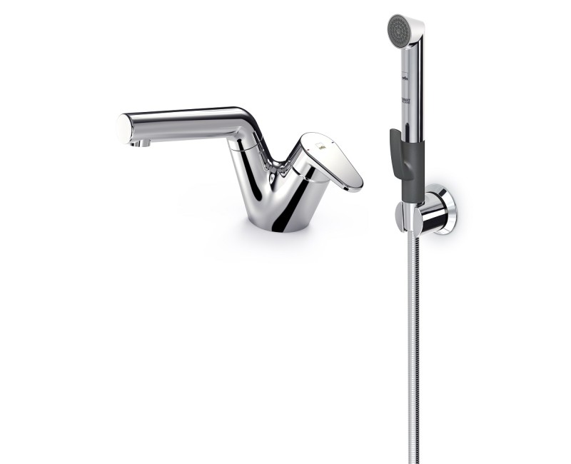 ORAS SIGNA смеситель для раковины с гигиеническим душем, 3V, 221