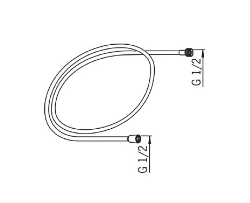 ORASHydra  Шланг для душа, L=1500 241060-60