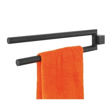 Tiger Nomad Полотенцедержатель двойной, чёрный