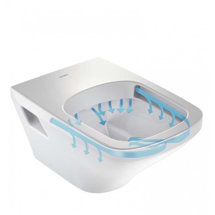 Duravit DuraStyle Piekaramais WC ar SC vāku 253809000 Duravit DuraStyle Piekaramais WC ar SC vāku 253809000