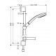 Hansgrohe Душевой набор Croma 100 Mono 27717000 Hansgrohe Душевой набор Croma 100 Mono 27717000