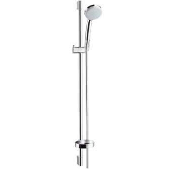 Душевой комплект Hansgrohe Croma Select E Vario, 650 мм, 15 л/мин, белый/хром