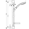 Hansgrohe Croma 100 Vario dušas komplekts 27771000