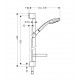 Hansgrohe Душевой набор Croma 100 Multi 3jet 27775000 Hansgrohe Душевой набор Croma 100 Multi 3jet 27775000