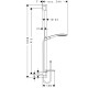 Hansgrohe Душевой набор Raindance Select E 150 3jet 27857400 Hansgrohe Душевой набор Raindance Select E 150 3jet 27857400
