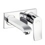 Hansgrohe Metris Iebūvējamais izlietnes j-krāns , hroms 31085000