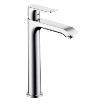 Hansgrohe Metris Izlietnes jaucējkrāns ar korķi, hroms 31183000