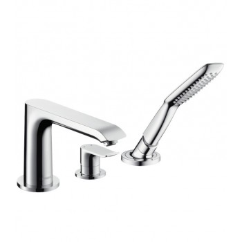 Hansgrohe Metris Смеситель для ванны, трехсекционный 31190000