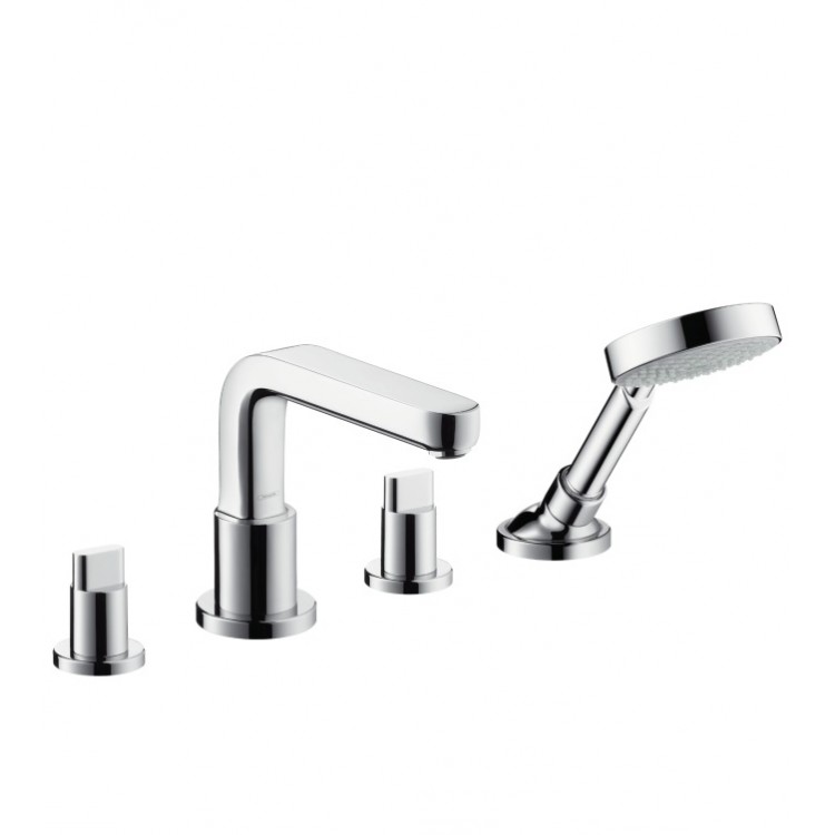 Hansgrohe Metris S 4-daļīgs vannas jaucējkrāns, 31446000 Hansgrohe Metris S 4-daļīgs vannas jaucējkrāns, 31446000