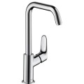 Hansgrohe Focus Izlietnes jaucējkrāns ar korķi 240, 31609000