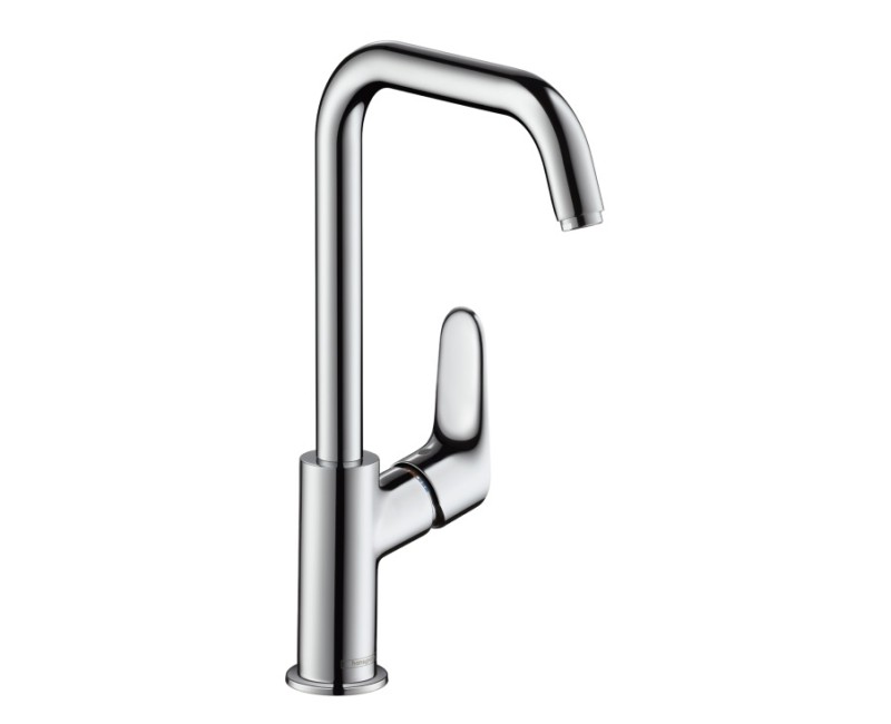 Hansgrohe Focus Izlietnes jaucējkrāns ar korķi 240, 31609000