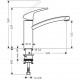 Hansgrohe Focus Смеситель для кухни 31806800