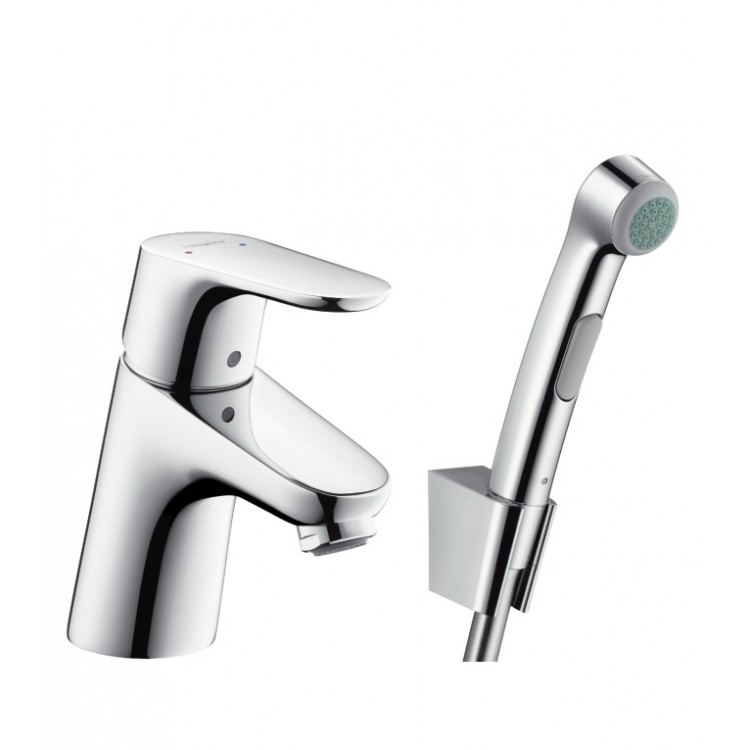 Hansgrohe Focus 70 Izlietnes jaucējkrāns ar bidettu, 31926000