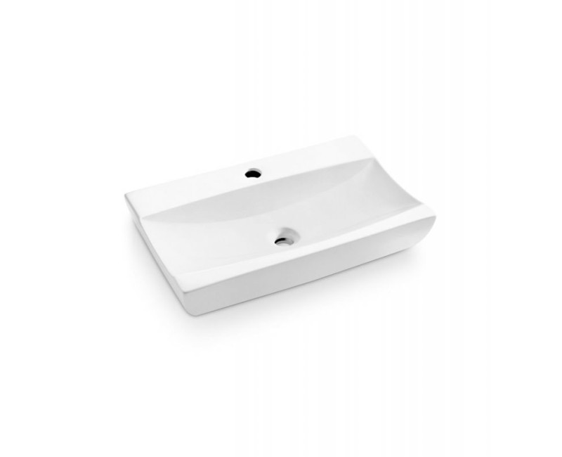 Bathco Vannas istabas izlietne SARDINERO 61.5x37.5cm, uzliekamā