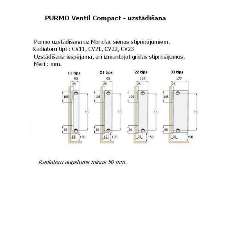 PURMO VKO radiators 22-500x400 PURMO VKO radiators 22-500x400