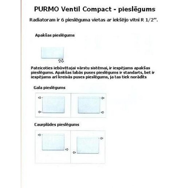 PURMO VKO radiators 22-500x400 PURMO VKO radiators 22-500x400