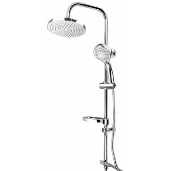 Duschy FLIPPER Dušas panelis, balts 434-92