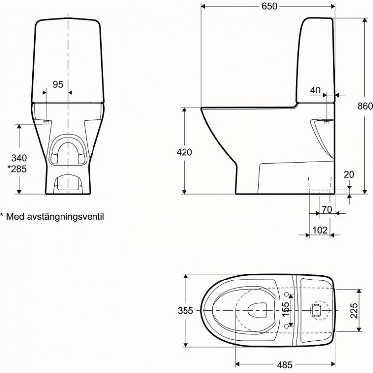 IFO Inspira Art Rimfree WC bez vāka, 624000031 IFO Inspira Art Rimfree WC bez vāka, 624000031