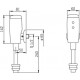 ORAS ELECTRA Pisuāra krāns 6V 6567Z ORAS ELECTRA Pisuāra krāns 6V 6567Z