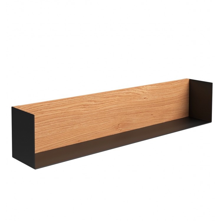 KAME Vannas istabas plaukts 60cm, AC1701-60/W/BL KAME Vannas istabas plaukts 60cm, AC1701-60/W/BL