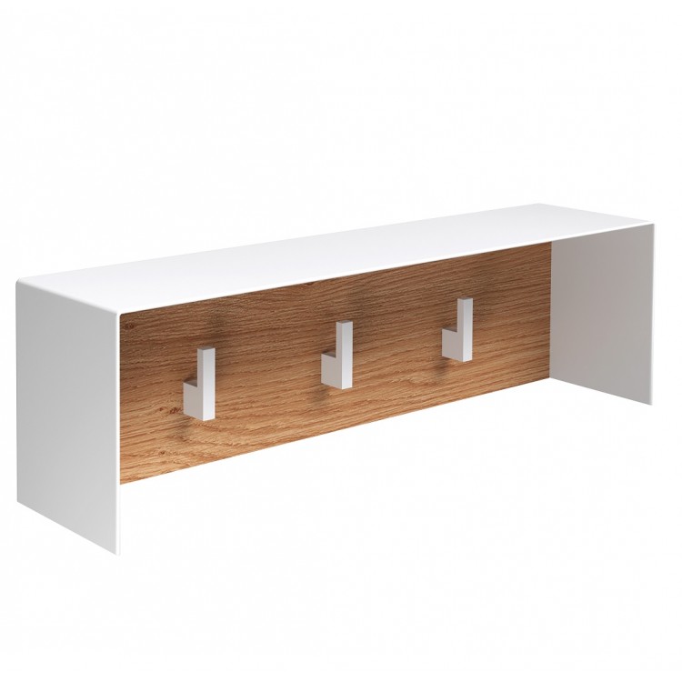 KAME Vannas istabas pakaramais 40cm, 3 āķi AC1702-40/W/WH