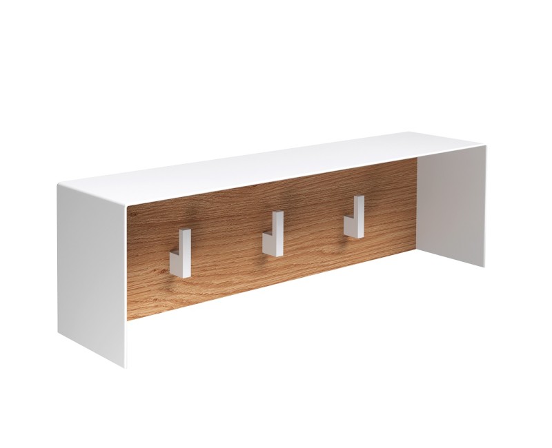 KAME Vannas istabas pakaramais 40cm, 3 āķi AC1702-40/W/WH