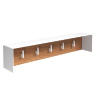 KAME Vannas istabas pakaramais 40cm, 5 āķi AC1702-60/W/WH