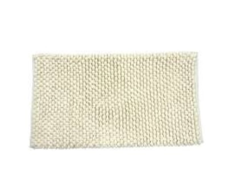 Ba-De BUTTON Vannas istabas paklājs 50x80cm, dabīgs