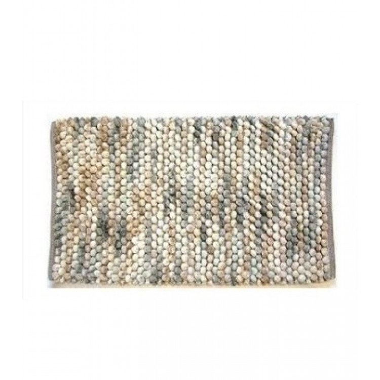 Ba-De MOSAIC Vannas istabas paklājs 50x80cm, bēšs Ba-De MOSAIC Vannas istabas paklājs 50x80cm, bēšs