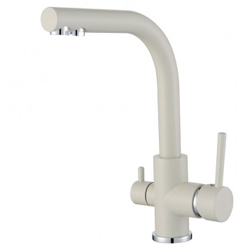 Aquasanita Aquaduo Кухонный смеситель, гранитный 2663-111