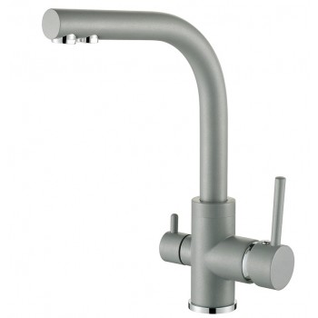 Aquasanita Aquaduo Кухонный смеситель, гранитный 2663-202