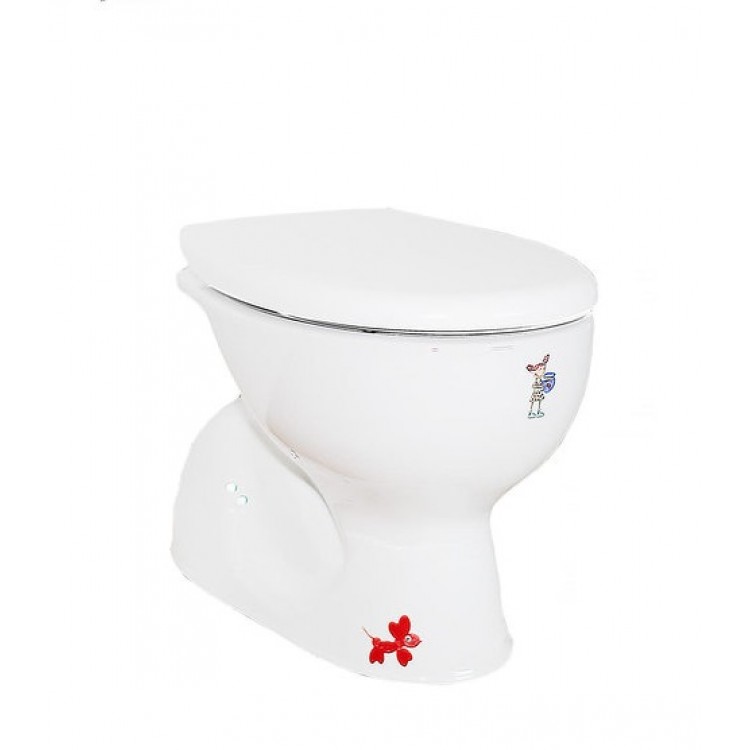 CeraStyle Bērnu WC pods Kid ar vāku, 1148 CeraStyle Bērnu WC pods Kid ar vāku, 1148