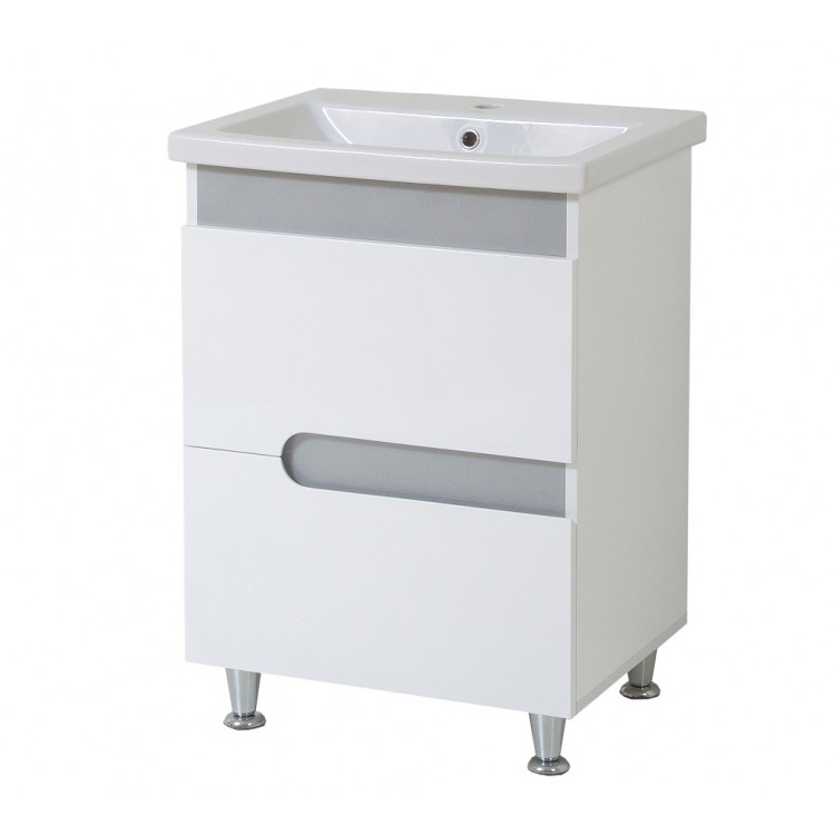 Aqualine Premium L Skapītis ar izlietni 60 cm, 9333T306019M