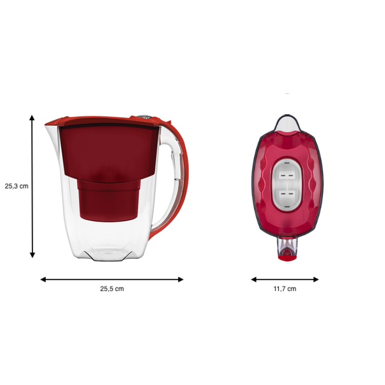 Aquaphor Ūdens filtrs - krūze AMETHYST B25, melna Aquaphor Ūdens filtrs - krūze AMETHYST B25, melna