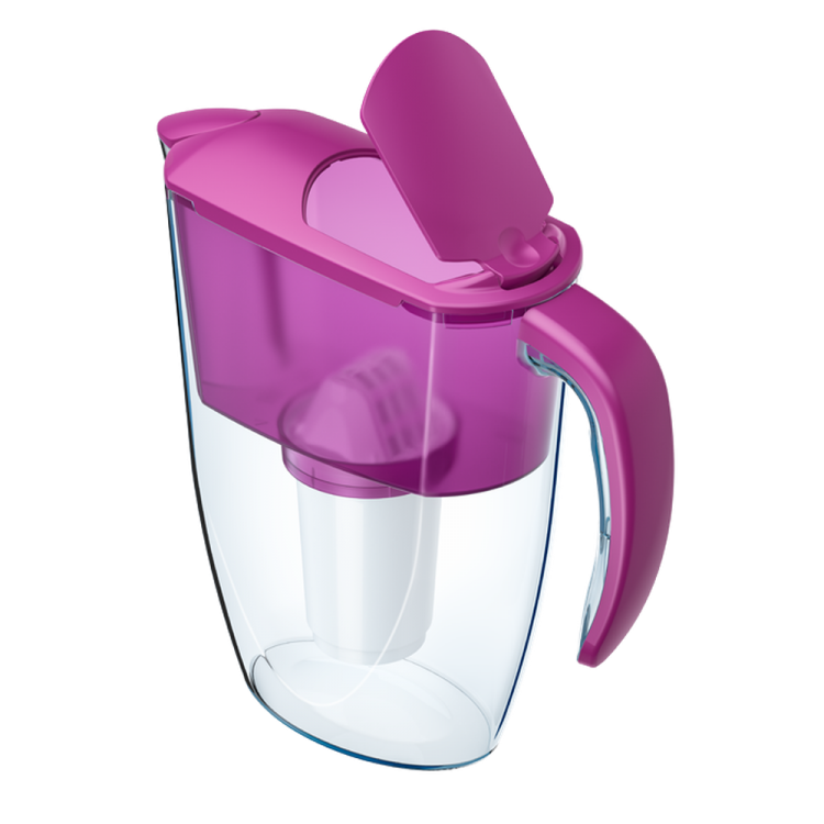 Aquaphor Ūdens filtrs - krūze SMILE A5, rozā Aquaphor Ūdens filtrs - krūze SMILE A5, rozā