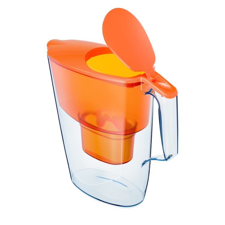 Aquaphor Ūdens filtrs - krūze TIME B25, oranža Aquaphor Ūdens filtrs - krūze TIME B25, oranža