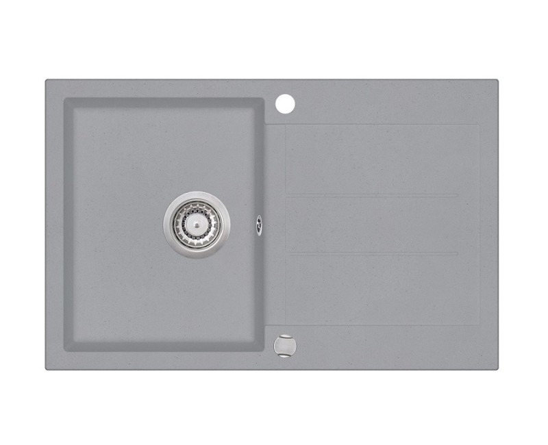 Aquasanita TESA Кухонная мойка 780x495mm, SQT101AW-221