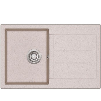 Aquasanita TESA Кухонная мойка 780x495mm, SQT101AW-110