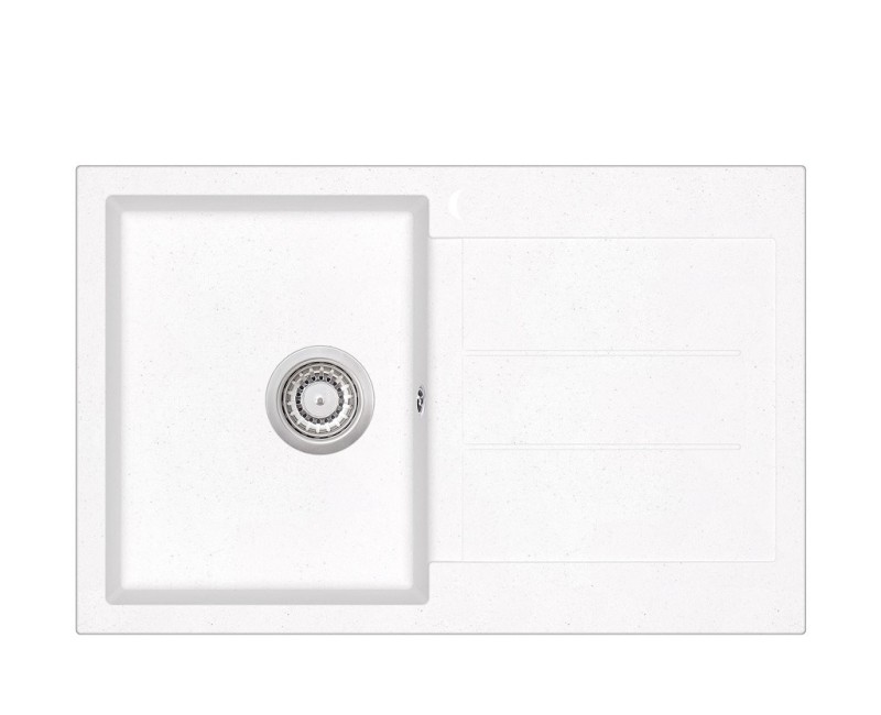 Aquasanita TESA Кухонная мойка 780x495mm, SQT101AW-710