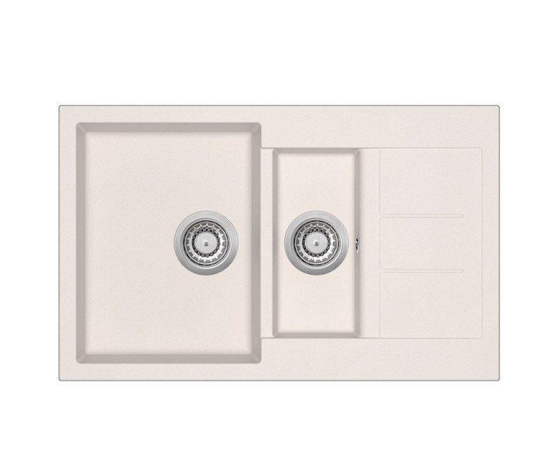 Aquasanita TESA Кухонная мойка 800x495mm, SQT151AW-111