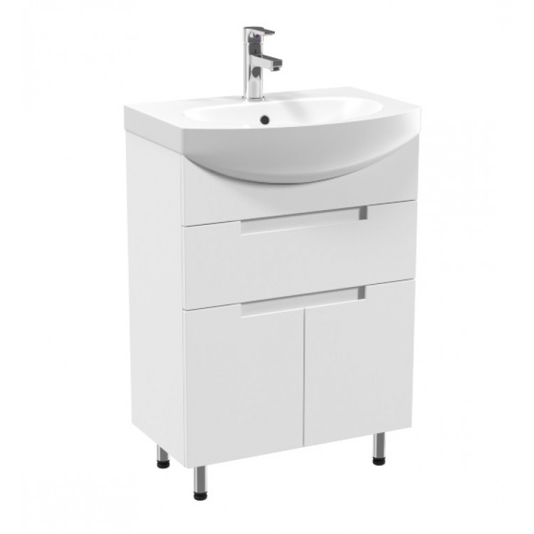 Akvarodos QUADRO Skapītis ar izlietni 60 cm, 195881 Akvarodos QUADRO Skapītis ar izlietni 60 cm, 195881