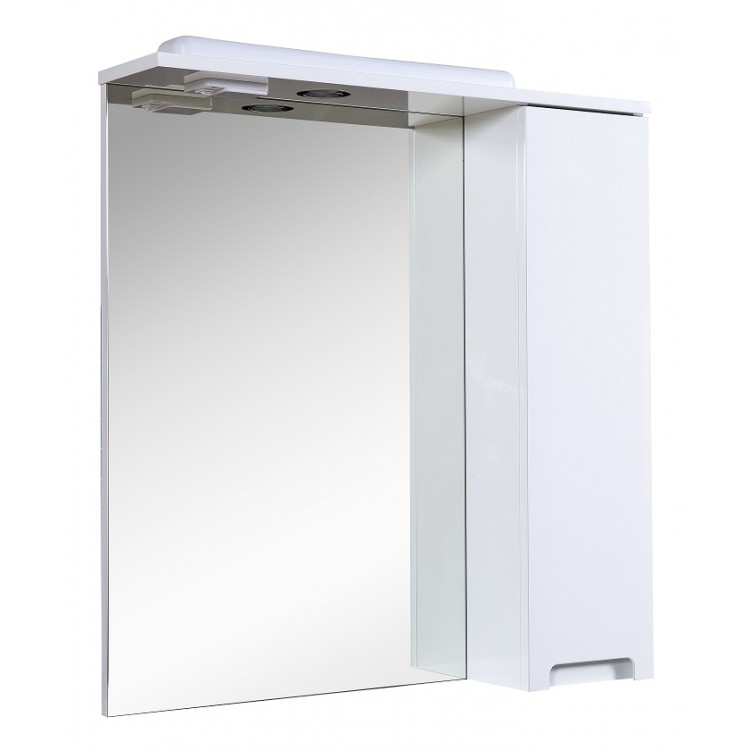Akvarodos QUADRO Vannas istabas spogulis ar skapīti 70cm, 195883 Akvarodos QUADRO Vannas istabas spogulis ar skapīti 70cm, 195883