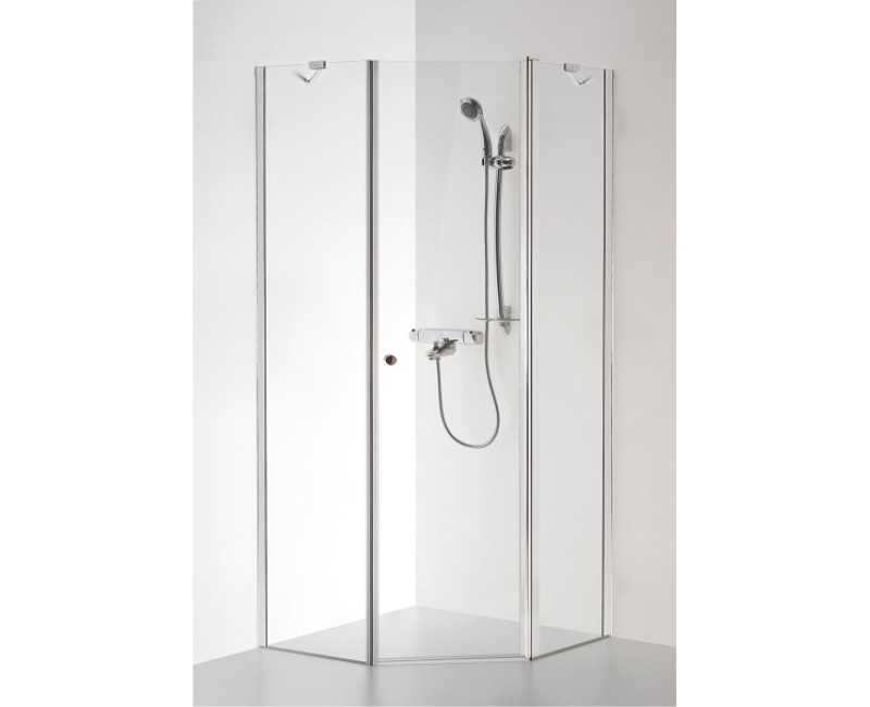 Baltijos Brasta Душевой уголок пятиугольный LINA 100x100cm