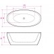 Balteco Ovāla vanna SENZO 178x88 cm Balteco Ovāla vanna SENZO 178x88 cm