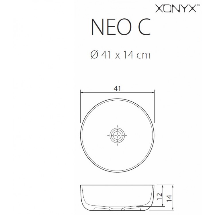 Balteco NEO C Нaкладная раковина 41см, NEO C Balteco NEO C Нaкладная раковина 41см, NEO C
